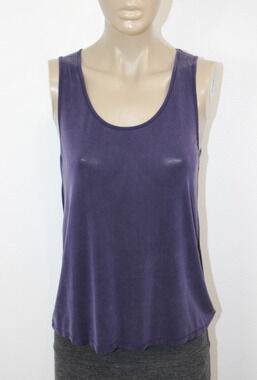 Majestic Filatures deluxe teeshirt Purple Tank Top Women's Size 2